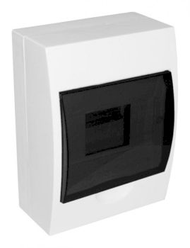 Бокс ЩРН-П- 6  навесной, прозр. черн.дверь   IP40