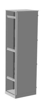 Корпус ВРУ-1 2000х600х600  IP54 с боковыми панелями  RAL 7035 серый   TEXENERGO