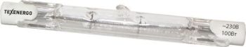Линейная галогенная лампа КГ 100W 117мм R7s