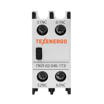 Приставка контактная ПКЛ-02 04Б-1ТЭ 10А 0НО+2НЗ Теxenergo белая