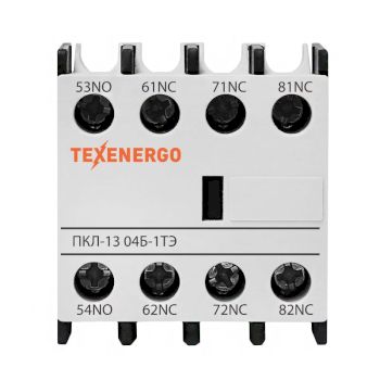 Приставка контактная ПКЛ-13 04Б-1ТЭ 10А 1НО+3НЗ Теxenergo белая