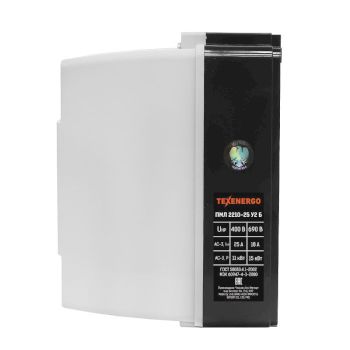 Пускатель магнитный ПМЛ 2210-25  400В  25А    У2 Б  РТЛ 1016-М2 (9-13А)    Теxenergo