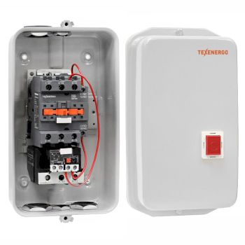 Пускатель магнитный ПМЛ 3210-40  400В  40А  1з+1р  У2 Б   РТЛ 2053-М2 (23-32А)  Теxenergo