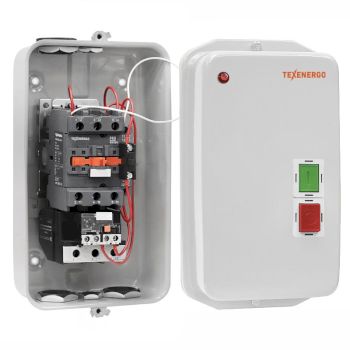 Пускатель магнитный ПМЛ 4230-65  400В  65А  1з+1р  У2 Б   РТЛ 2055-М2 (30-40А)  Теxenergo