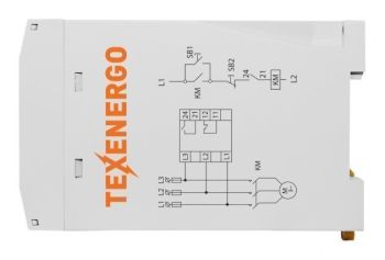 Реле контроля 3-х фазного напряжения ЕЛ 12 МТ 400В Texenergo