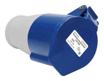 Розетка 223 переносная 2Р+PE       32А  220B  IP44
