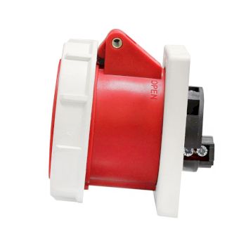 Розетка 3152 стац.  СУ 3P+PE+N    16А  380В  IP67