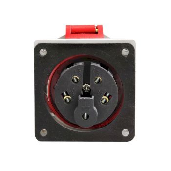 Розетка 3152 стац.  СУ 3P+PE+N    16А  380В  IP67