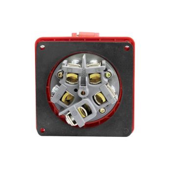 Розетка 3452 стац.  СУ 3P+PE+N   125А  380В  IP67