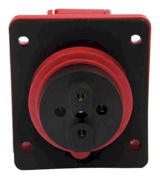 Розетка 414 стац. СУ 3Р+PE       16А  380В   IP44
