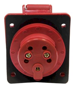 Розетка 415 стац. СУ 3Р+PE+N  16А  380В   IP44