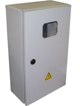 Шкаф учета ШУ- 1     IP54 (без э/счетчика,    ВА  3п 50А С 4,5кА) корпус ЩУРн-3/12зо