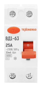 Устройство  защитного отключения УЗО ВД1-63  2р   25А/ 30мА