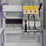 Инвентарное вводно-распределительное устройство ИВРУ-1-100 IP31  без э/счёт.  , корпус1300х600х300 мм  (ручка рубильника внутри корпуса)