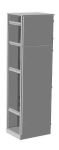 Корпус ВРУ-2 1800х600х450  IP54 без б/п  RAL 7035 серый TEXENERGO