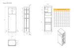 Корпус ВРУ-3 2000х630х450  IP31 без б/п  RAL 7035 серый TEXENERGO