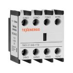 Приставка контактная ПКЛ-31 04Б-1ТЭ 10А 3НО+1НЗ Теxenergo белая