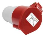 Розетка 215 переносная 3Р+PE+N  16А  380B  IP44