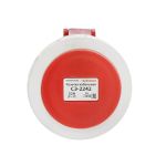 Розетка 2242 кабельная 3P+PE       32A   380В  IP67
